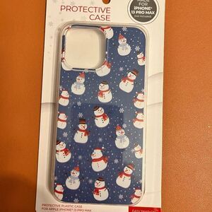 NEW Xtreme Protective Case Made For iPhone 13 PRO MAX Holiday Theme NIP Snowmen